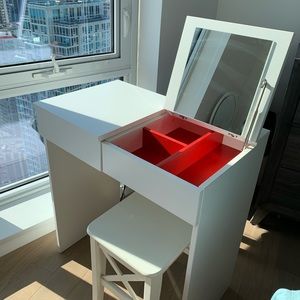 IKEA BEST SELLER: Makeup Table with Storage